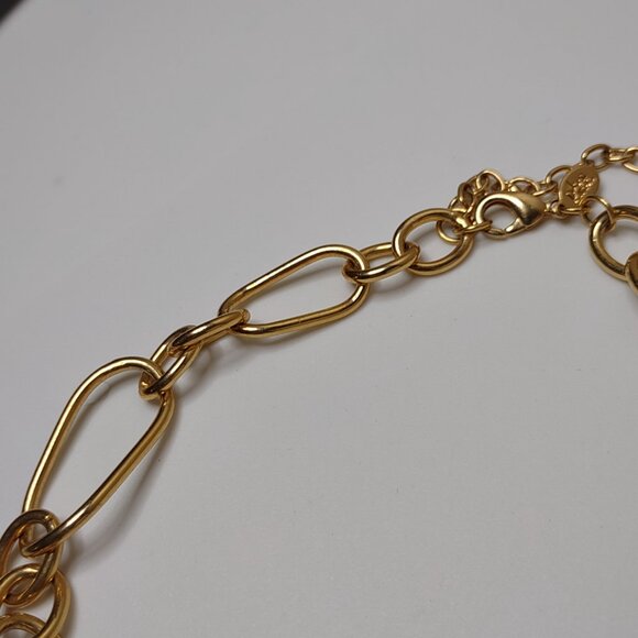20 Inch Gold Tone Joan Rivers Chain Necklace - Picture 9 of 13